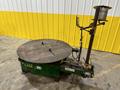 5,500 LBS X 48&quot; AWC (ACCRA-WIRE CONTROLS) MODEL #F-200 HORIZONTAL PALLET TYPE POWERED DE-COILER REEL: STOCK #20066