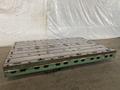 96&quot; X 144&quot; X 12&quot; GIDDINGS AND LEWIS T-SLOTTED FLOOR PLATE. STOCK # 1163121
