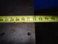 WB 72" X 36" X 35" WELDING TABLE