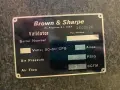 1993 BROWN &amp; SHARPE VALIDATOR 9-12-9 | Coordinate Measuring Machines