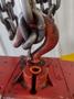 300 LB DAYTON MODEL #4Z358B ELECTRIC CHAIN HOIST, SINGLE PHASE 115V: STOCK 18547