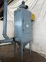5 CUBIC FOOT TD326 RUBBER BELT TUMBLE BLAST SYSTEM W/ ELEVATOR RECLAIM SYSTEM &amp; DUST COLLECTOR. STOCK # 0670425.