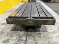 6&#039; X 14&#039;6&quot; HEAVY DUTY T-SLOTTED LAYOUT TABLE ON RAISED BASE: STOCK #21788