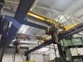 (2) 3 TON x 12' WIDE x 60' LONG CRANE WORKS / HARRINGTON FREE STANDING BRIDGE CRANE SYSTEM: YOBRO #24680