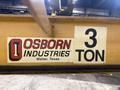 3 TON X 20' X 60' OSBORN SINGLE GIRDER CRANE SYSTEM, FREE STANDING, DETROIT HOIST: YOBRO #24535