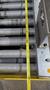 INDUSTRIAL KINETICS Dual-Lane 23.5″ Roller Conveyor 9ft Long USED