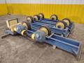 40 TON (80,000 LBS) x 15' WEBB MODEL R-500 POWERED TANK TURNING ROLLS; 1 DRIVE &amp; 3 IDLERS: STOCK #23747