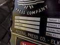 32 TON FEDERAL OBI STAMPING PUNCH PRESS, 2.5&quot; STROKE: STOCK #18264