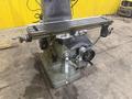 2 HP BRIDGEPORT SERIES I VERTICAL RAM TYPE KNEE MILL, WITH DRO, POWER FEEDS &amp; DRAW BAR: YOBRO #25284