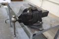 Steel Work Bench with Lower Shelf and  4" Athol Bench Vise- Auction Item