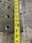 49.5" X 41.25" X 19" DRILLED AND TAPPED ANGLE PLATE EXTENSION: STOCK #22133