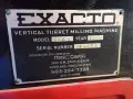EXACTO 42" X 9" VERTICAL MILL  -  94213