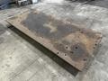 114&quot; X 51&quot; X 7&quot; HIGH STEEL LAYOUT RISER PLATE: STOCK #23182