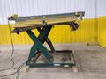 60" X 48" X 3500 LB SOUTHWORTH MODEL #LS4-36 DOUBLE ROLLER TOP LIFT TABLE, 110V SINGLE PHASE: STOCK #20929