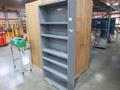 Metal Shelf Unit with 6 Adjustable Shelves- Auction Item