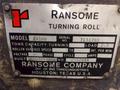 (6) 2.5 TON RANSOME MODEL #AAIRR TURNING ROLLS: STOCK 14800