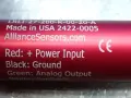 ALLIANCE SENSORS GROUP 2 LINEAR VARIABLE INDUCTIVE TRANSDUCER POSITION SENSORS  -  LRLI-27-200-R-00-20-A