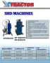 Xtractor XR2500SHD Garnet Removal System equipped with 3000 Lb Capacity, Sandpiper Pump, Hydraulic Dump, Mounting Frame
