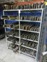 Press Brake Dies - Large Assortment on Storage Cart- Auction Item