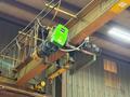 11.5 TON X 30' DESHAZO TOP RUNNING SINGLE GIRDER BRIDGE CRANE 2005 : YOBRO 25993
