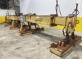 53 TON (107,500 LBS) BUSHMAN MODEL #MT420 TELESCOPING MAGNETIC LIFTING SPREADER BEAM  W/ OHIO MAGNETICS DIESEL GENERATOR: STOCK #20419