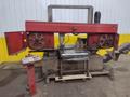 14" X 20.5" BOMAR MODEL #SL-520 SEMI-AUTOMATIC DUAL POST HORIZONTAL BAND SAW, 2003: STOCK #19577