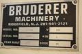 4.7' X 0.05 BRUDERER 19 ROLL STRAIGHTENER &amp; COIL REEL: STOCK #64789