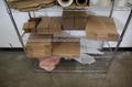 Wire Shelf Unit with 6 Adjustable Shelves, and Contents of Shipping Supplies, Boxes, Shrink Wrap, Corner Protectors and Tape- Auction Item