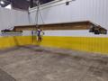 3 / 5 TON X 30' NORTH AMERICAN SINGLE GIRDER TOP RUNNING OVERHEAD BRIDGE CRANE &amp; COFFING HOIST: YOBRO #25275