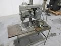 SpeedyCut ST-0 Tapping Machine with 5" Throat W/ Foot Pedal, Mounted On Metal Table