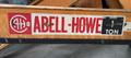 1 Ton Abell-Howe Jib Crane, Floor Mount, 360 Degree, 12&#039; Under, 18&#039; Span