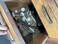 MOORE NO. G18 JIG GRINDER W/ CABINET OF TO0LING. STOCK # 0774725