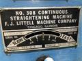 8" X .018" LITTELL MODEL #308-7PDS COIL STOCK STRAIGHTENER: STOCK #17297