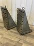 (2) ANGLE PLATES 34-1/8" X 14-1/4" X 20-2/4": STOCK #81169