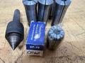5C Collets (6), Command DF10 9/16" Collet, R8 Slitting Saw Holder, 2" x 3/4" Shank Shell Mill, Albrecht 0-5/16" Keyless Drill Chuck and More- Auction Item