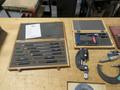 Micrometers Mostly Vernier Type some Digital, Various Brands and Blade Styles, and Box Of Setting Standards- Auction Item