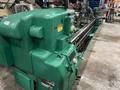 28"/19" x 144" MONARCH ENGINE LATHE, MODEL 2516, INCH/METRIC THREADING, 18" 4 JAW CHUCK, STEADY REST, 12 - 1500 RPM, NEWALL C-80 READOUT, #51411