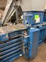 30" X 40" SELCO MODEL HSO-128A AUTO-TIE TOP LOADING HORIZONTAL HYDRAULIC BALER SYSTEM, W/ CONVEYOR &amp; DUMP HOPPER: YOBRO #26210