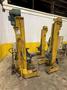 (4) 15 TON SEFAC MODEL #M120BF2000 MOBILE RAIL CAR / LOCOMOTIVE JACK LIFTS, 120,000 LBS TOTAL: YOBRO #23868