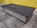 96" X 48" X 16" HERMAN GRANITE SURFACE PLATE W/ STAND: STOCK #23472