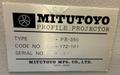 14" Mitutoyo Optical Comparator PH-350H, Horiz., Bench Model, Surface Illumination, 5X Lens