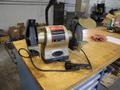Ryobi 8&quot; Double End Bench Grinder with Tool Rest, Work Light, Coolant Tray, Wheel Dresser, and 5/8&quot; Shaft- Auction Item