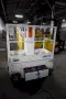 2016 ABSOLUTE E-Z UP MODEL #IAWP 15 SCISSOR LIFT: YOBRO #25844