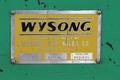 1/4" X 10' WYSONG MECHANICAL POWER SQUARING SHEAR MODEL 1025