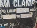 25 TON (50,000 LBS) CLAMP-CO MODEL #NS25 BEAM LIFTING CLAMP: YOBRO #24844