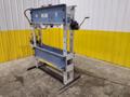 100 TON OTC MODEL #858 H-FRAME HYDRAULIC PRESS, WITH ENTERPAC PUMP: YOBRO #24401