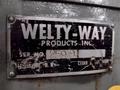 8" WELTY WAY HVAC PIPE COLLAR MAKING MACHINE: STOCK #17019