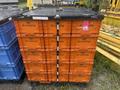 100 STACKABLE PLASTIC STORAGE BINS: YOBRO #24714