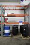 Pallet Racking Teardrop Stye 102&quot; x 42&quot; x 120&quot; High with 3 Shelves, Wire Decking -NO CONTENTS- Auction Item