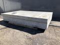 96&quot; X 144&quot; X 24&quot; THICK SALT AND PEPPER TWO LEDGE GRANITE SURFACE PLATE: STOCK #17082